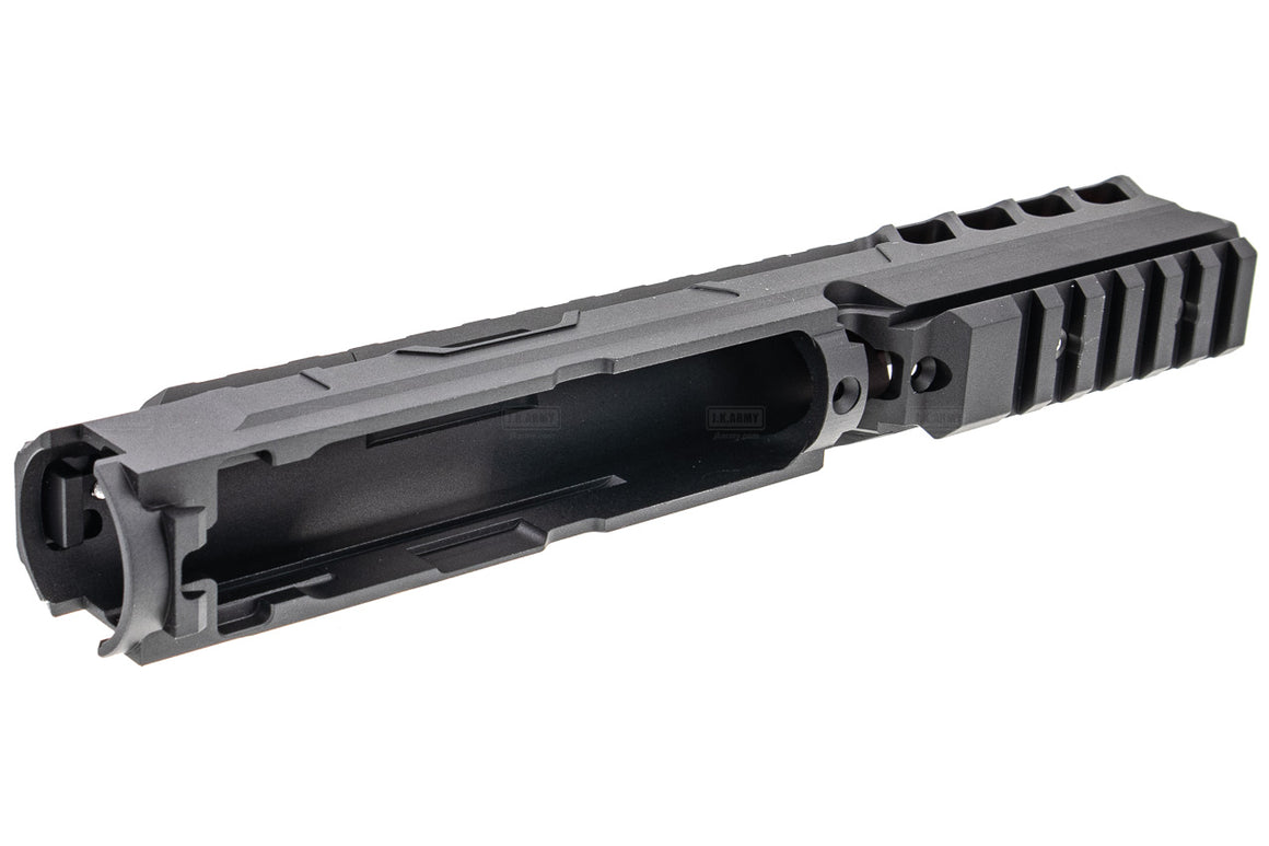 CTM TAC Fuku-2 CNC Aluminum General Upper Set Long Type for Action Army AAP01 GBB Pistol Series ( AAP-01 ) ( Green )