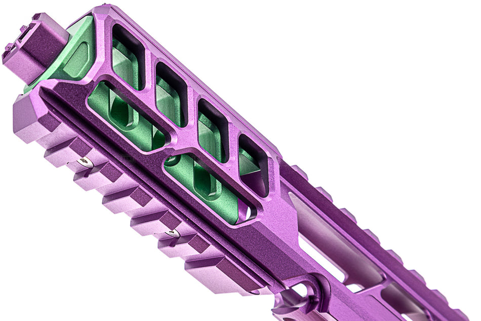 CTM TAC Fuku-2 CNC Aluminum Cut Out Upper Set Long Type for Action Army AAP01 GBB Pistol Series ( AAP-01 ) ( Joker )