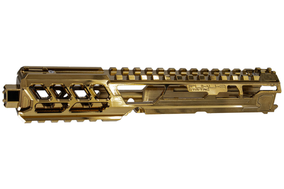 CTM TAC Fuku-2 CNC Aluminum Cut Out Upper Set Long Type for Action Army AAP01 GBB Pistol Series ( AAP-01 ) ( EDG )