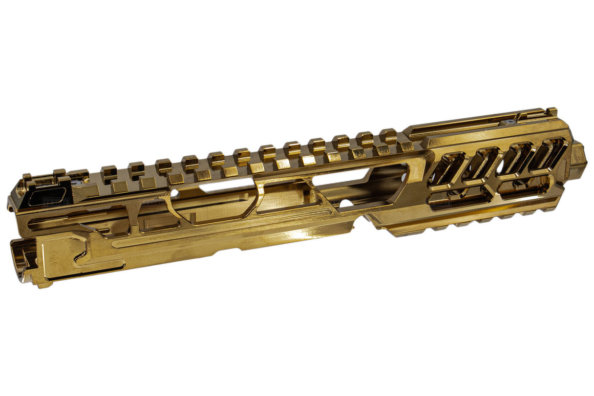 CTM TAC Fuku-2 CNC Aluminum Cut Out Upper Set Long Type for Action Army AAP01 GBB Pistol Series ( AAP-01 ) ( EDG )