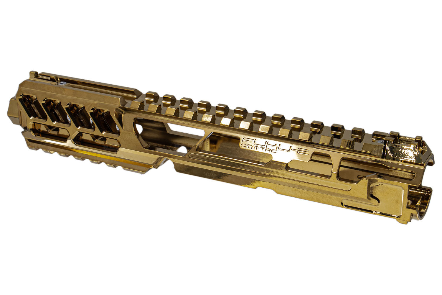 CTM TAC Fuku-2 CNC Aluminum Cut Out Upper Set Long Type for Action Army AAP01 GBB Pistol Series ( AAP-01 ) ( EDG )