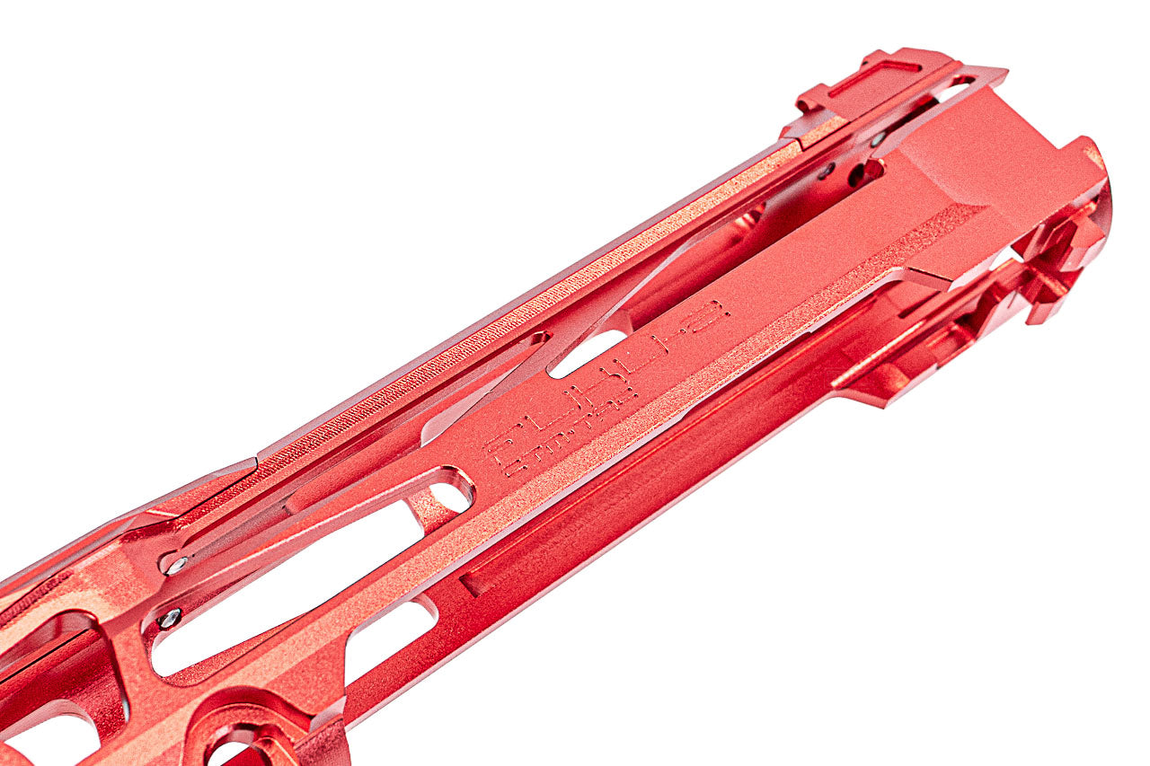CTM TAC Fuku-2 CNC Aluminum Skeleton Upper Set For Action Army AAP01 GBB Pistol Series ( AAP-01 ) ( Red & Gold )