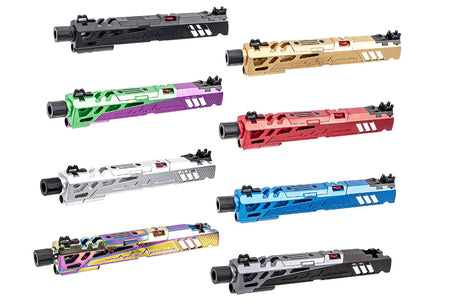 CTM Flatline Split-Slide For Marui TM Hi-Capa GBBP Series -Rainbow