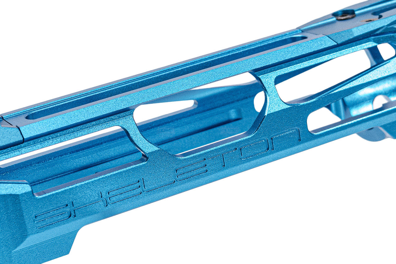 CTM Fuku-2 CNC Aluminum Skeleton Upper For Action Army AAP01 GBB Pistol Series -Purple / Green