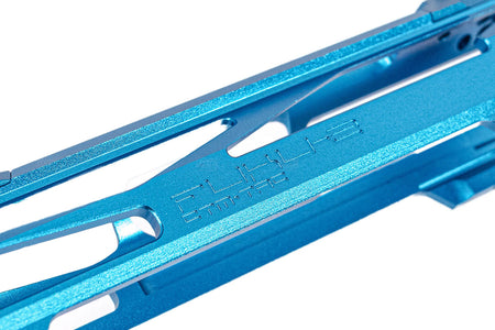 CTM Fuku-2 CNC Aluminum Skeleton Upper For Action Army AAP01 GBB Pistol Series -Purple / Green