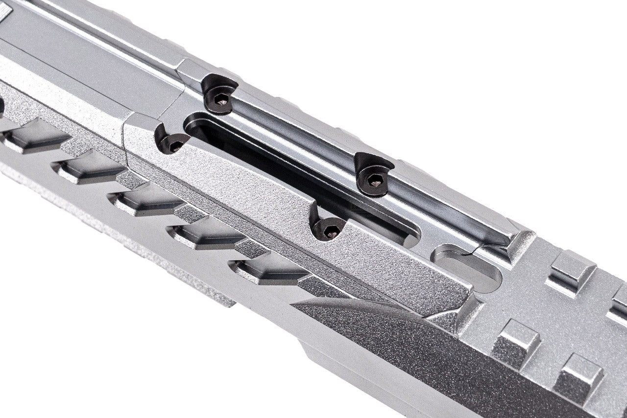 CTM Fuku-2 CNC Aluminum SHARK Upper For Action Army AAP-01 GBB Pistol Series-Army Green