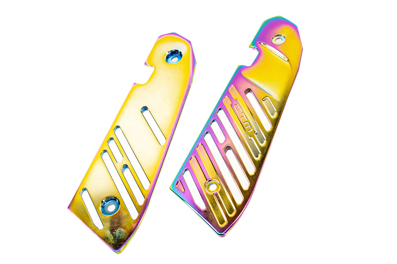 CTM CNC Aluminum Fuku-2 Grip Panel & Magazine Release Set For Action Army AAP01 GBBP Series