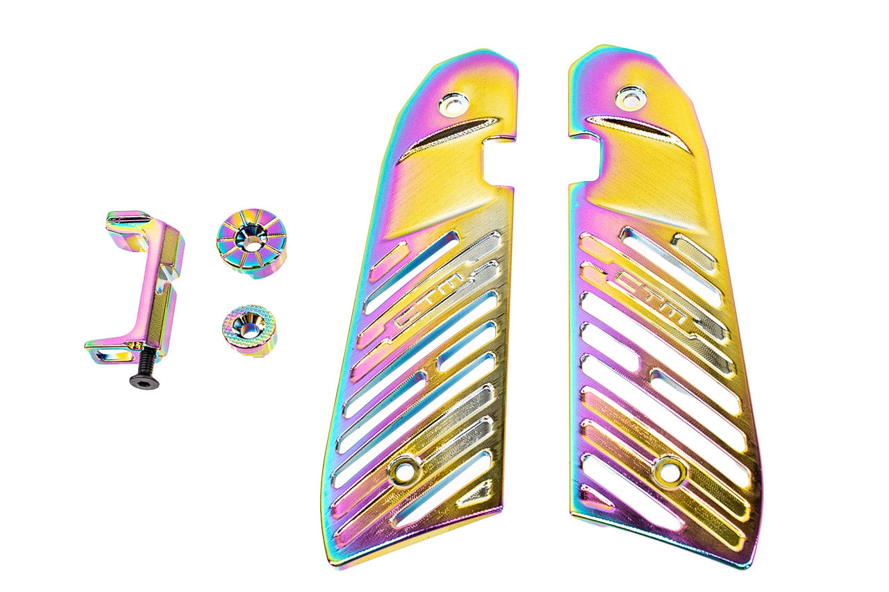 CTM CNC Aluminum Fuku-2 Grip Panel & Magazine Release Set For Action Army AAP01 GBBP Series