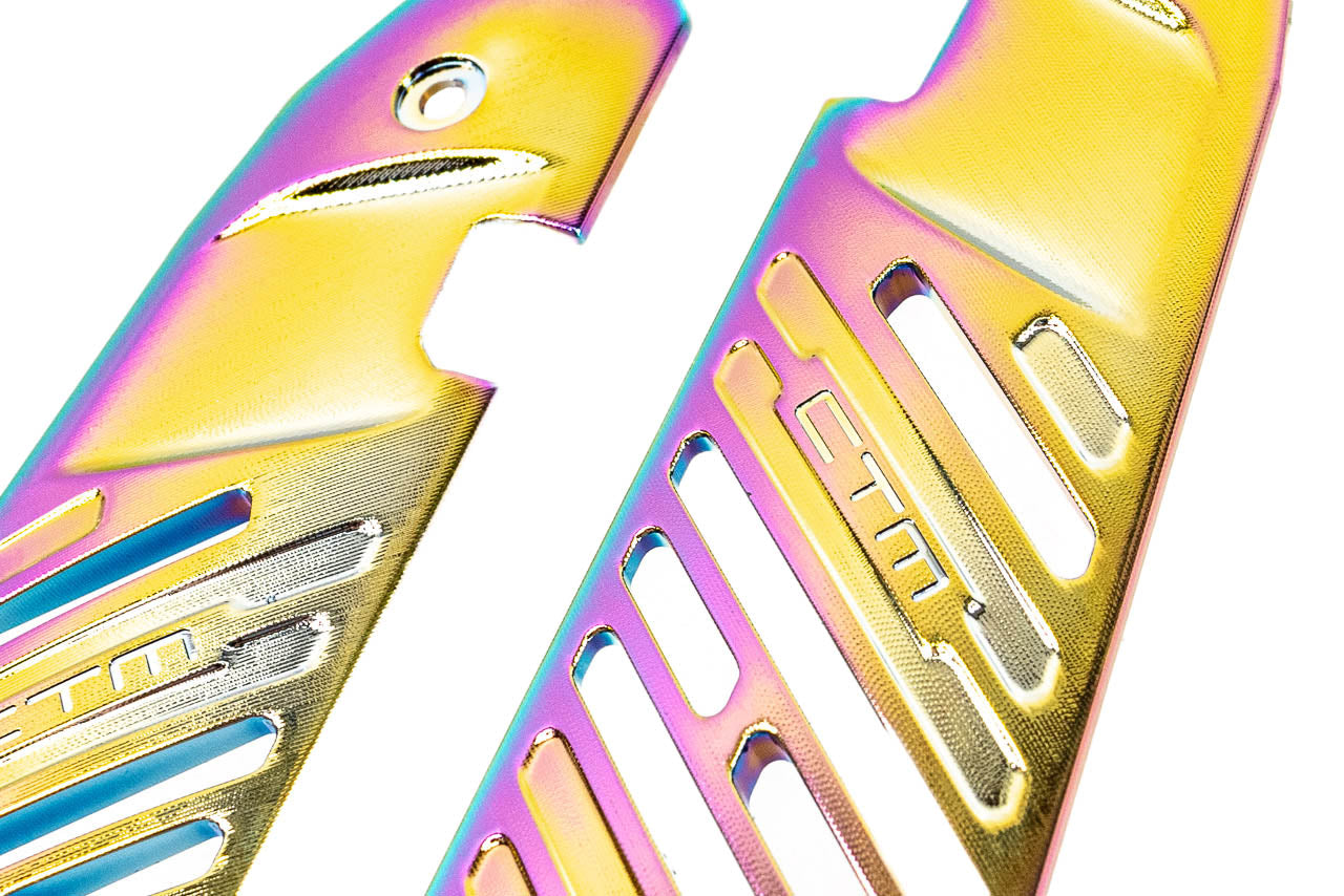 CTM CNC Aluminum Fuku-2 Grip Panel & Magazine Release Set For Action Army AAP01 GBBP Series