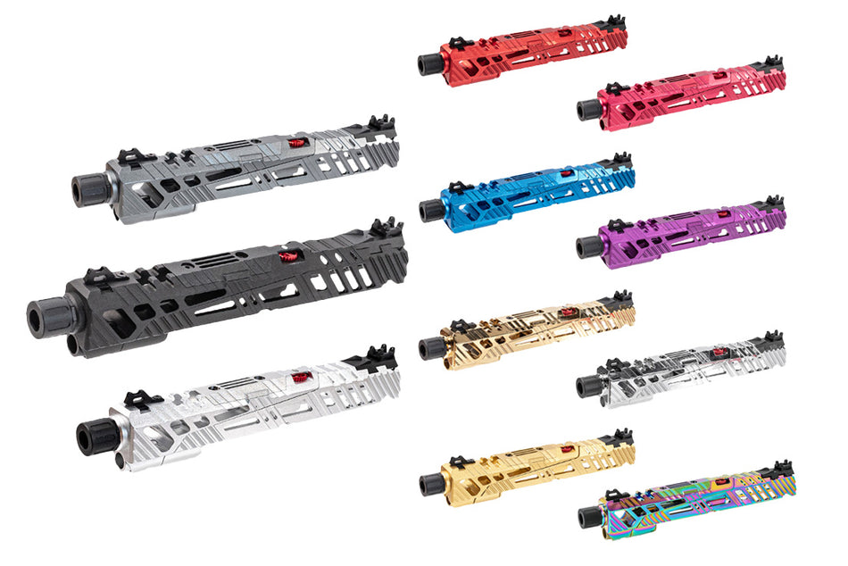 CTM SUPERLINE Split Slide For Marui TM Hi-Capa 5.1 GBBP Series-Rainbow