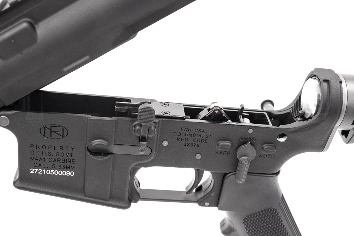 Cybergun Licensed FN HERSTAL M4A1 Carbine RIS GBB Rifle Airsoft ( Black ) ( WE GBB System )