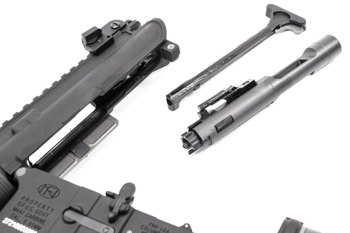 Cybergun Licensed FN HERSTAL M4A1 Carbine RIS GBB Rifle Airsoft ( Black ) ( WE GBB System )