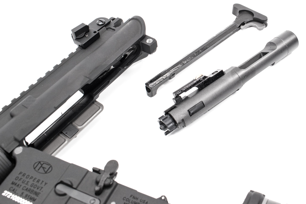 Cybergun Licensed FN HERSTAL M4A1 Carbine RIS GBB Rifle Airsoft ( Black ) ( WE GBB System )