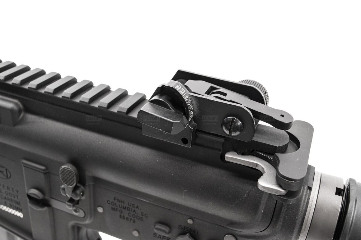 Cybergun Licensed FN HERSTAL M4A1 Carbine RIS GBB Rifle Airsoft ( Black ) ( WE GBB System )