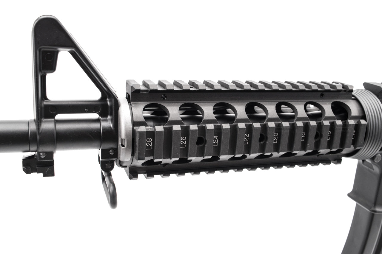 Cybergun Licensed FN HERSTAL M4A1 Carbine RIS GBB Rifle Airsoft ( Black ) ( WE GBB System )