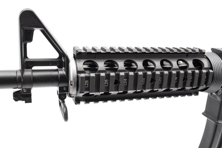 Cybergun Licensed FN HERSTAL M4A1 Carbine RIS GBB Rifle Airsoft ( Black ) ( WE GBB System )