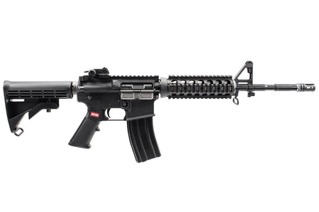 Cybergun Licensed FN HERSTAL M4A1 Carbine RIS GBB Rifle Airsoft ( Black ) ( WE GBB System )