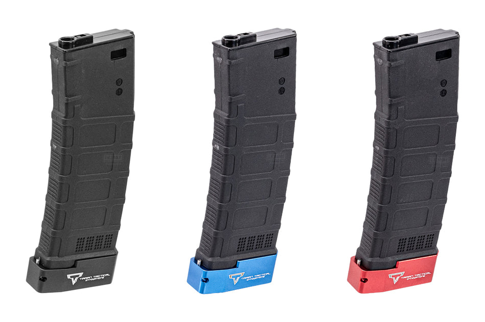 EMG TTI 220 Rounds PMAG Style Magazine with Magazine Base For AR / M4 AEG Rifle Series -Red
