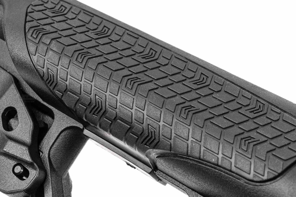 EMG ETA Retractable Battery Storage Stock with Buffer Tube For AR / M4 AEG Series -Brown