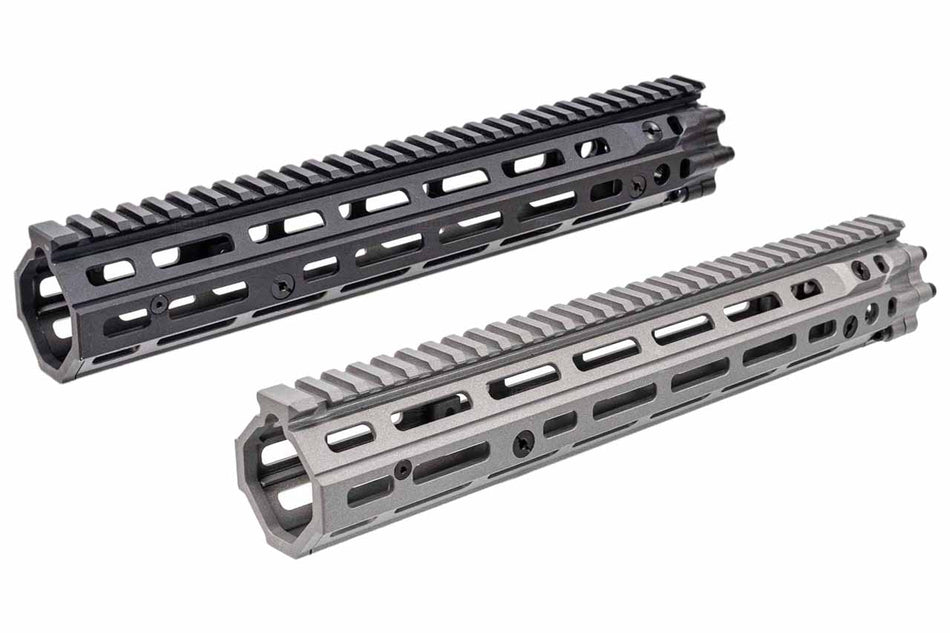 EMG Daniel Defense Licensed 12.5" M-LOK RIS III Handguard For CYMA AR / M4 AEG Series -Silver