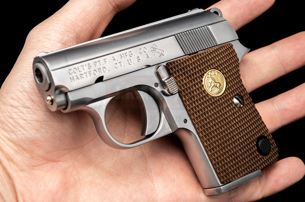 Cybergun COLT Junior .25 ACP Full Marking GBB Airsoft Pistol Mini Gun ( Silver ) ( AW / WE CT25 )