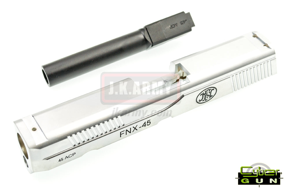 Cybergun FNX Civilian Version Slide Conversion Kit ( Silver )