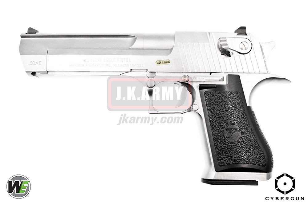 Cybergun WE Desert Eagle Gas GBB Airsoft Pistol ( Silver ) ( Asia Market Edition )