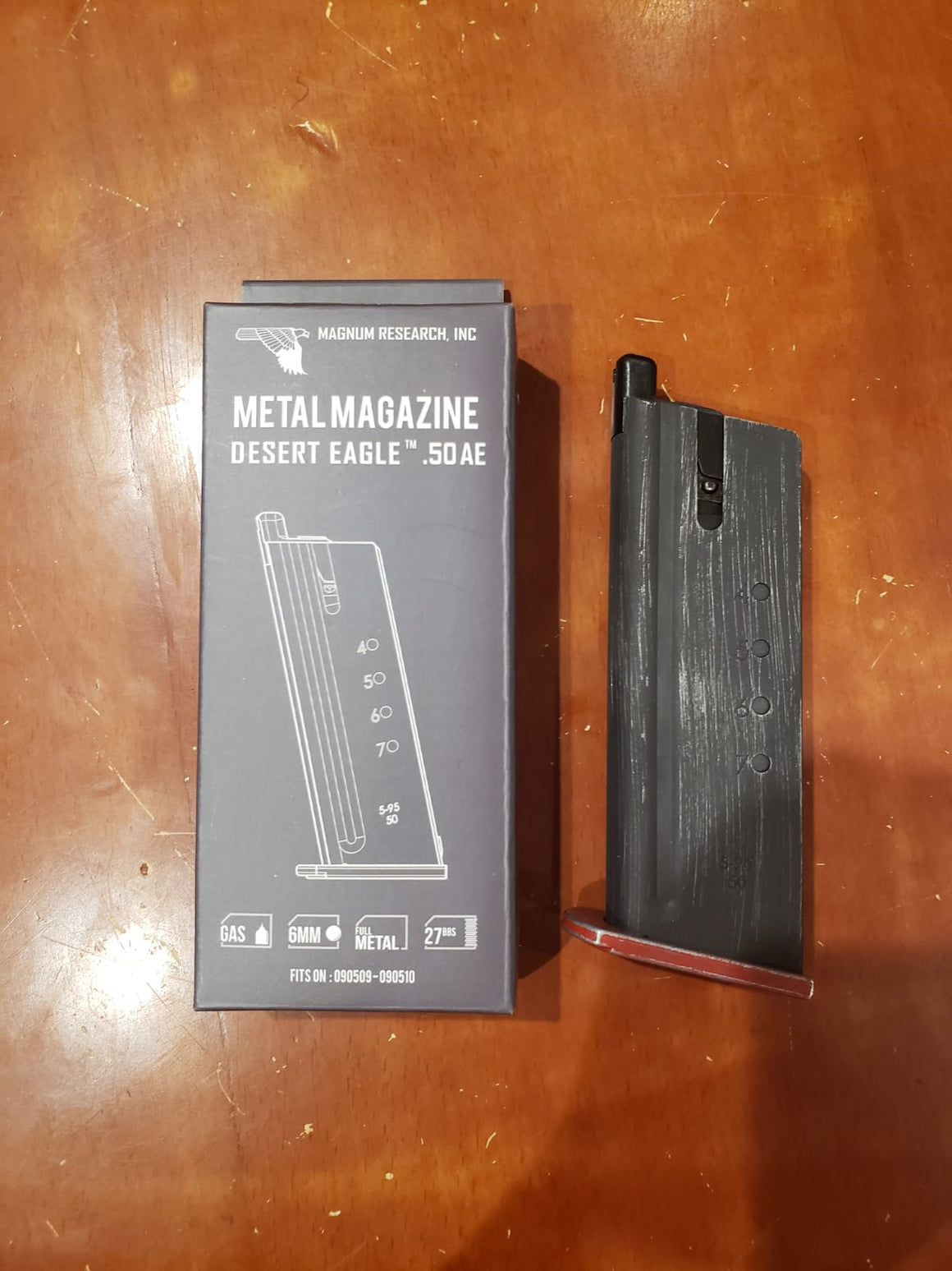 Cybergun Licensed Desert Eagle .50 L6 GBB Pistol ( Dead Pool Edition )