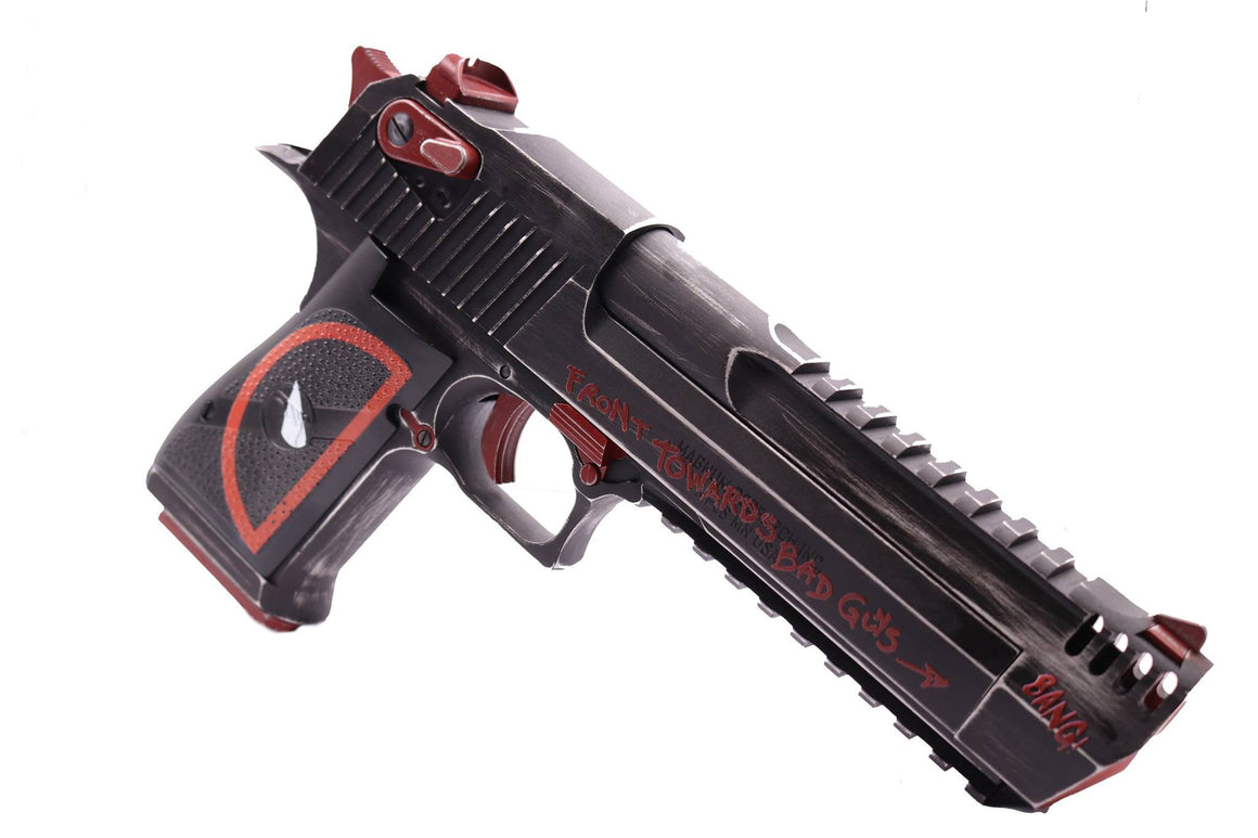 Cybergun Licensed Desert Eagle .50 L6 GBB Pistol ( Dead Pool Edition )