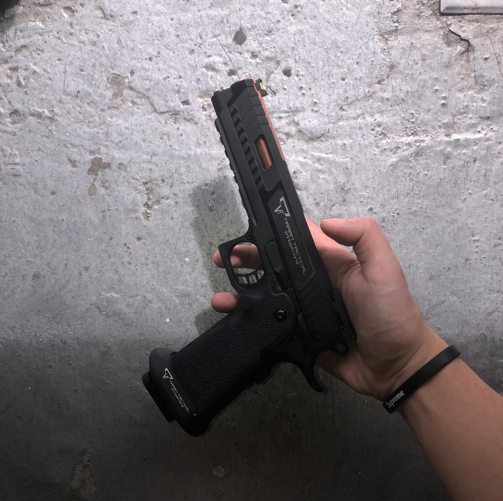 EMG / TTI 2011 Combat Master GBB Pistol ( Island Barrel Version / Standard / Full Auto ) ( AW CUSTOM ) ( TTI Hi-Capa / AW Hi-Capa Pistol )