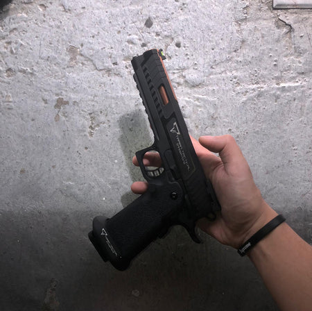 EMG / TTI 2011 Combat Master GBB Pistol ( Island Barrel Version / Standard / Full Auto ) ( AW CUSTOM ) ( TTI Hi-Capa / AW Hi-Capa Pistol )