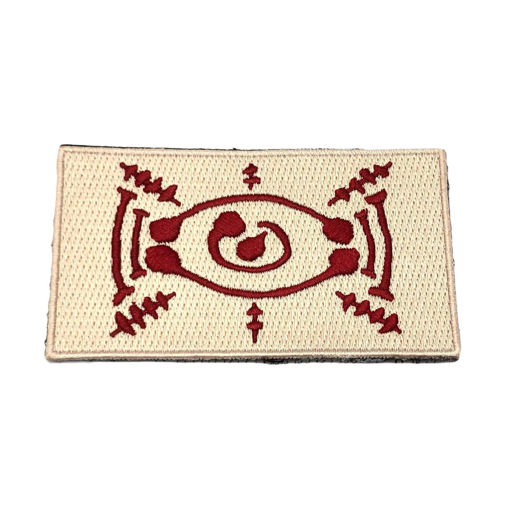 鬼滅の刃 Style 符咒 Patch 3.5" x 2" ( Free Shipping ) ( Kimetsu No Yaiba Taoist Magic Figure Amulet Style )