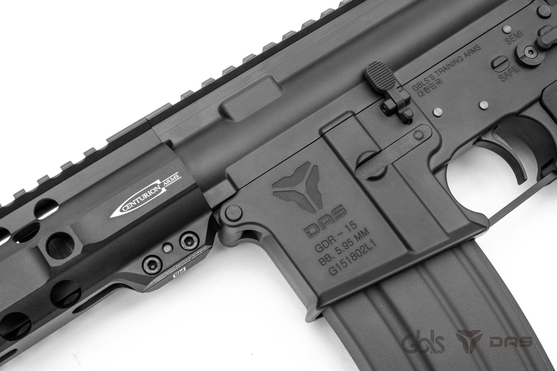 GBLS DAS GDR15 Completed Airsoft ( PTS EPS & Centurion Arms CMR Rail 13.5” M-LOK ) ( EBB )-No Marking