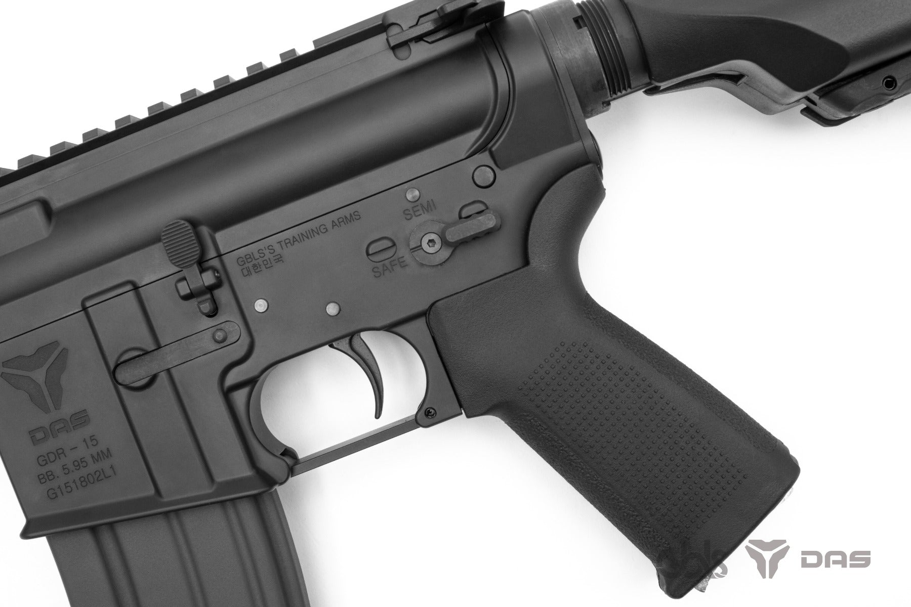 GBLS DAS GDR15 Completed Airsoft ( PTS EPS & Centurion Arms CMR Rail 13.5” M-LOK ) ( EBB )-No Marking