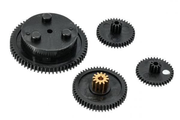 Double Bell Gear Replacement Set For Automatic 1300 Rounds Electric BB Loader