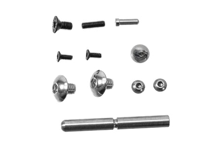 Dream Capa DCP CNC Aluminium INF Grip ( Infinity Circle Hollow Style ) For TM Hi-Capa GBBP Airsoft Series ( 5-Axis CNC Machining )-Red