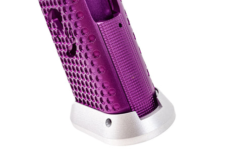 Dream Capa DCP CNC Aluminium INF Grip ( Infinity Circle Hollow Style ) For TM Hi-Capa GBBP Airsoft Series ( 5-Axis CNC Machining )-Red