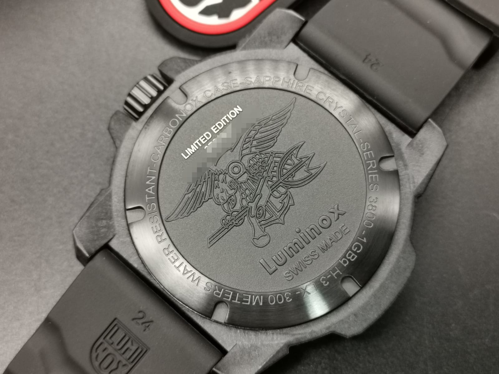 Luminox Watch Navy SEALs Master Carbon Limited Edition XS.3801.EY