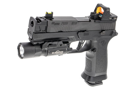 C&C Legion Style Dual Adjustable Flat Trigger for SIG AIR / VFC P320 M17 M18 GBBP Series-Grey