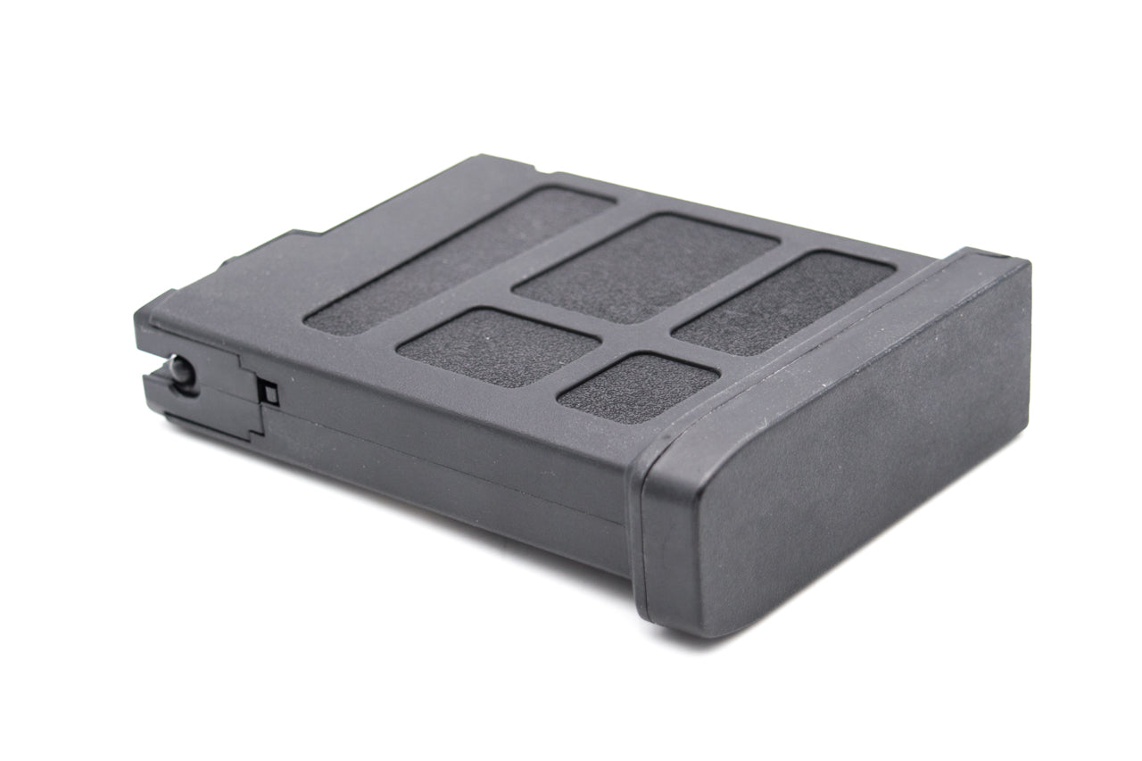 Double Eagle DE M66 Polymer Spring Sniper Magazine 50 Rounds 6mm ( Black )