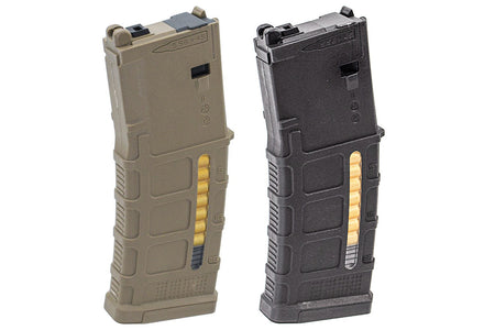 DE DMAG MWS 35Rds Gas Magazine for Marui TM MWS / MTR GBBR Series ( Black )