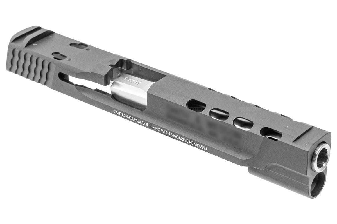 Detonator MP9L Performance Center Ported Slide Set for Tokyo Marui M&P9L GBBP