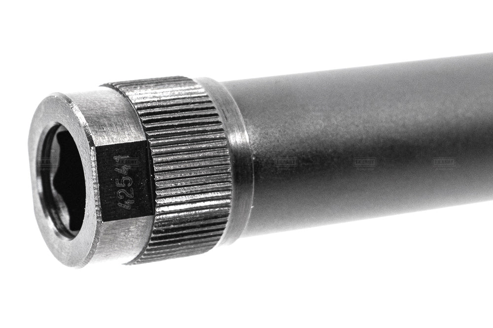 Detonator CNC Aluminum GLK Factory Type Dummy Suppressor Compatible Threaded Outer Barrel For Umarex / GHK Glock 17 Gen 3 GBB Pistol Airsoft ( 14mm CCW ) ( G17 Gen 3 )