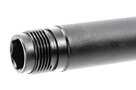 Detonator CNC Aluminum GLK Factory Type Dummy Suppressor Compatible Threaded Outer Barrel For Umarex / GHK Glock 17 Gen 3 GBB Pistol Airsoft ( 14mm CCW ) ( G17 Gen 3 )