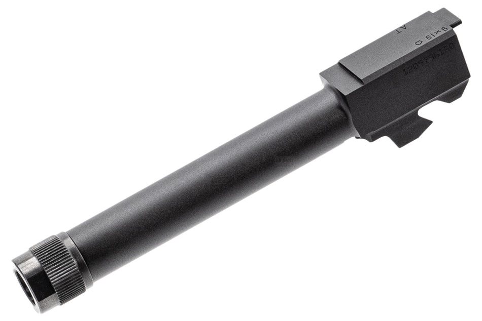 Detonator CNC Aluminum GLK Factory Type Dummy Suppressor Compatible Threaded Outer Barrel For Umarex / GHK Glock 17 Gen 3 GBB Pistol Airsoft ( 14mm CCW ) ( G17 Gen 3 )