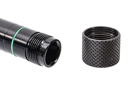 Detonator CNC Aluminum 16mm CW Thread Outer Barrel For KSC MK23 Mod0 GBB ( System 0 )