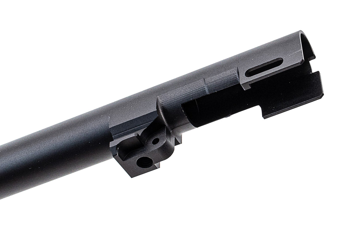 Detonator Standard Outer Barrel For Marui TM M9 / M9A1 GBBP Series -Silver