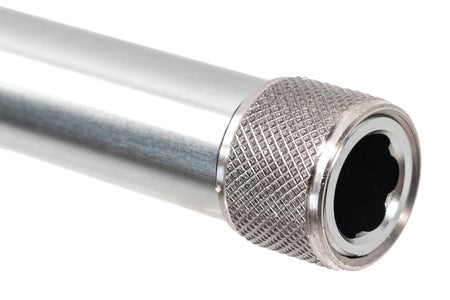 Detonator WC Style 14mm CCW Threaded Outer Barrel For Marui TM G17 Gen4 GBBP Series ( Silver )