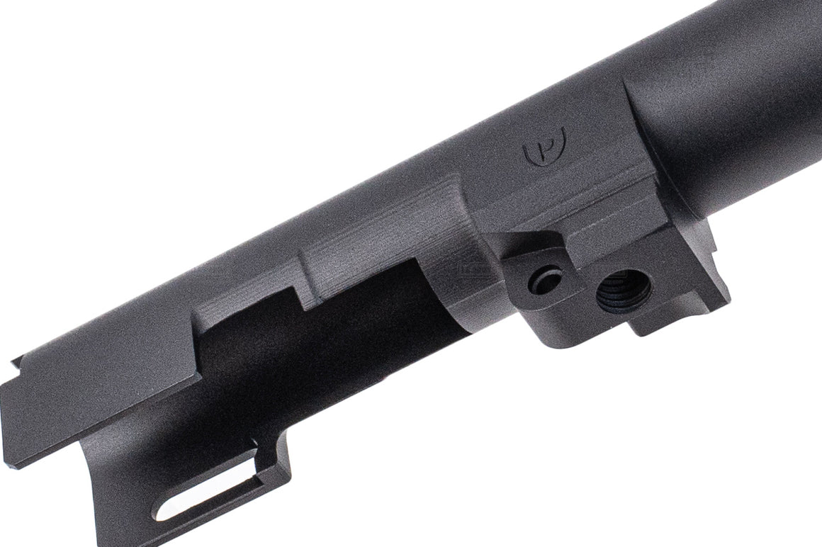 Dentonator Aluminum 14mm CCW Threaded Outer Barrel For Marui TM M9A1 GBBP-Silver