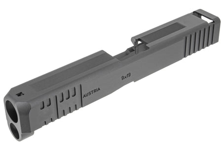 Detonator Wil Combat Style Custom 17 G4 Aluminum Slide for Marui TM G17 Gen4 GBB Series ( Black )